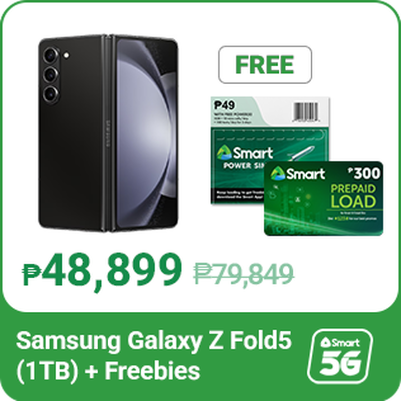 Samsung Z Fold 5 with Load Card Bundle image number 0